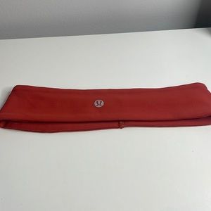 Red Lululemon headband
